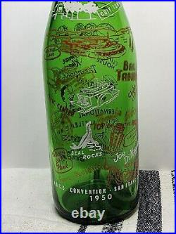 1950 A. B. C. B. Convention San Francisco California Bottle WithCap Scarce FF12