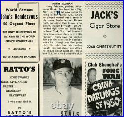 1950 SAN FRANCISCO SEALS / Seattle Rainiers PCL Baseball Program, 22 autographs