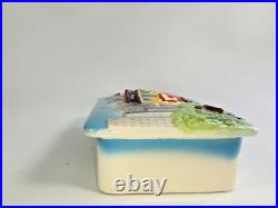 1950s San Francisco Cable Car Souvenir Box Made in Japan, Ted Lewy Style