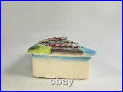 1950s San Francisco Cable Car Souvenir Box Made in Japan, Ted Lewy Style