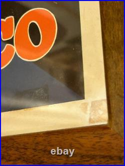 1950s Santa Fe Railway San Francisco Poster California Oakland Bay Bridge AT&SF