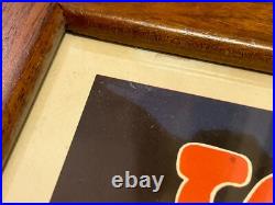 1950s Santa Fe Railway San Francisco Poster California Oakland Bay Bridge AT&SF