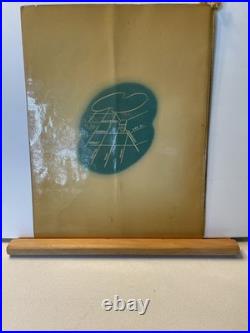 1952 Andrew Loomis MERMAID Cover Art OYSTER LOAF Menu San Francisco California