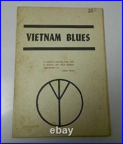 1965 VIETNAM BLUES Anti-War BINDWEED PRESS Calif. San Francisco ROBERT PETERSON