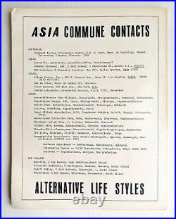1972 UTOPIAN COMMUNES & TRIBES in JAPAN