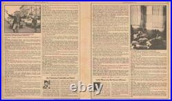 1976 Psychedelic'Hippie Pilgrimage Map' of Haight-Ashbury, San Francisco