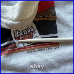 1979 San Francisco, California Vintage Cowboy Western Souvenir Tee Shirt 1970s