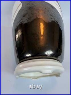 1985 San Francisco California Studio Art Pottery Large 17.5 Vase Artist Signed