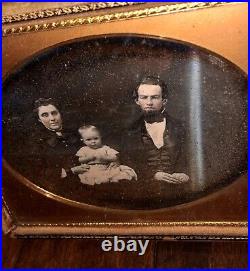 1/2 PL Daguerreotype ID'd Politician Gold Rush Miner California Rare 1800s Photo 1/2 PL Daguerreotype ID'd Politician Gold Rush Miner California Rare 1800s Photo