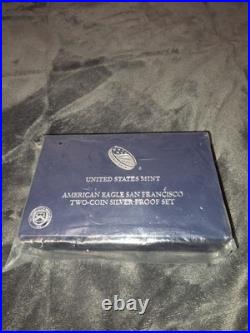 2012 American Eagle San Francisco Two-Coin Silver Proof Set