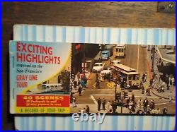 20 vintage photo POST CARDS RARE ALL FROM GRAY LINE SAN FRANCISCO CALIFORNIA 20 vintage photo POST CARDS RARE ALL FROM GRAY LINE SAN FRANCISCO CALIFORNIA