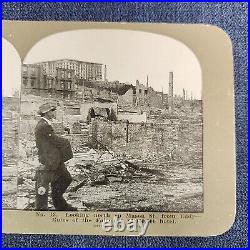 23 Griffith Stereoview Cards 1906 San Francisco California Earthquake u-1F