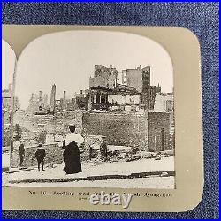 23 Griffith Stereoview Cards 1906 San Francisco California Earthquake u-1F