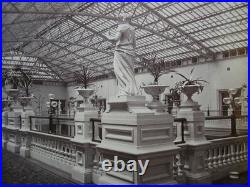 2 orig. Albumen photos I. W. Taber San Francisco Palace Hotel +Cliff House 1880s