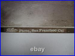 2 orig. Albumen photos I. W. Taber San Francisco Palace Hotel +Cliff House 1880s