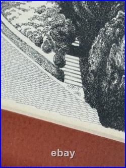 2x Martin Tang Lithographs, Franklin St and Lombard St San Francisco, California