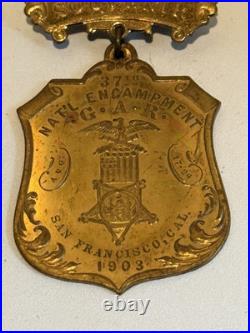 37th National Encampment Souvenir GAR 1903 San Francisco California Grand Army
