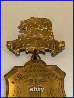 37th National Encampment Souvenir GAR 1903 San Francisco California Grand Army