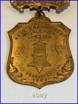 37th National Encampment Souvenir GAR 1903 San Francisco California Grand Army
