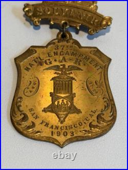 37th National Encampment Souvenir GAR 1903 San Francisco California Grand Army
