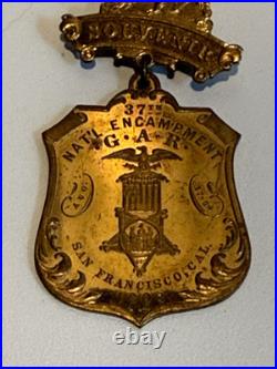 37th National Encampment Souvenir GAR 1903 San Francisco California Grand Army
