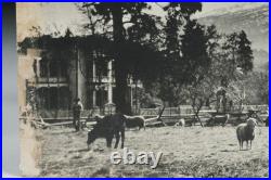 4 Early California Photographs by W. J Piatt Monterey, Carmel Mission C. 1900