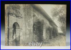4 Early California Photographs by W. J Piatt Monterey, Carmel Mission C. 1900