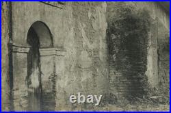 4 Early California Photographs by W. J Piatt Monterey, Carmel Mission C. 1900