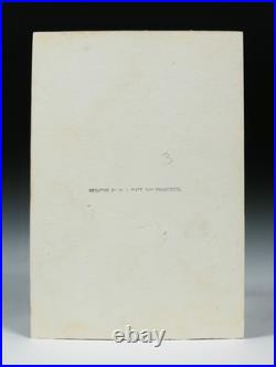 4 Early California Photographs by W. J Piatt Monterey, Carmel Mission C. 1900