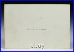 4 Early California Photographs by W. J Piatt Monterey, Carmel Mission C. 1900