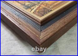 4 Vintage John Leonard Checkley Oil Paintings MCM San Francisco California