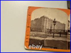 (5) Palace Hotel San Francisco California Stereoview Photographs