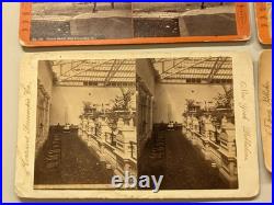 (5) Palace Hotel San Francisco California Stereoview Photographs