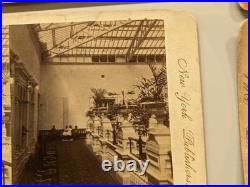(5) Palace Hotel San Francisco California Stereoview Photographs