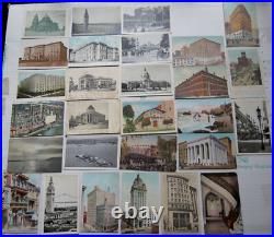 62 SAN FRANCISCO CA POSTCARDS ANTIQUE & VINTAGE Alcatraz Earth Quake Hotels