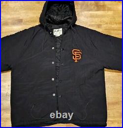 80s SF Giants Mac Murray of California Hoodie Jacket Zip Made In USA Sz Small 80s SF Giants Mac Murray of California Hoodie Jacket Zip Made In USA Sz Small