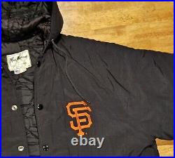 80s SF Giants Mac Murray of California Hoodie Jacket Zip Made In USA Sz Small 80s SF Giants Mac Murray of California Hoodie Jacket Zip Made In USA Sz Small