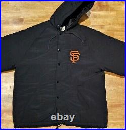 80s SF Giants Mac Murray of California Hoodie Jacket Zip Made In USA Sz Small 80s SF Giants Mac Murray of California Hoodie Jacket Zip Made In USA Sz Small