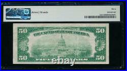 AC 1929 $50 Bank of America NT&SA San Francisco, California ch#13044 PMG 30