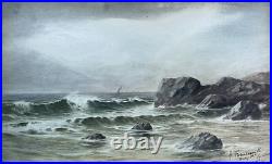 ALFRED FARNSWORTH Original Early San Francisco California Watercolor 1907 LISTED