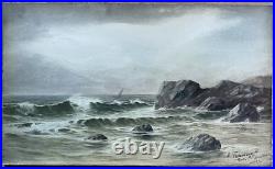 ALFRED FARNSWORTH Original Early San Francisco California Watercolor 1907 LISTED