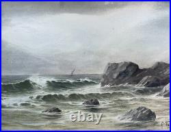 ALFRED FARNSWORTH Original Early San Francisco California Watercolor 1907 LISTED