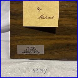 AL CIGICH Electronic Engravers San Fransisco 1981 Metal Engraving 9in x 7in
