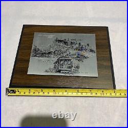 AL CIGICH Electronic Engravers San Fransisco 1981 Metal Engraving 9in x 7in