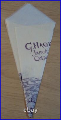 ANTIQUE'Delicate Paper SOUVENIR' Art WorkJAPANESE TEA GARDENS San Francisco