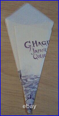 ANTIQUE'Delicate Paper SOUVENIR' Art WorkJAPANESE TEA GARDENS San Francisco
