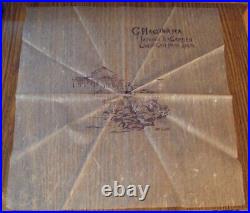 ANTIQUE'Delicate Paper SOUVENIR' Art WorkJAPANESE TEA GARDENS San Francisco
