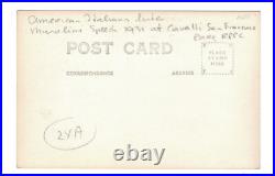 AP1536 AMERICAN ITALIANS LISTEN MUsSOLINI SPEECH 1931 at CAVALLI SAN FRANCISCO