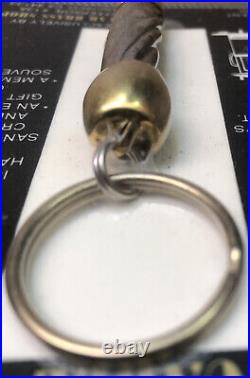 AUTHENTIC SAN FRANCISCO CABLE CAR CABLE Key Ring Souvenir 1980 New