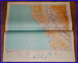 AUTHENTIC Soviet Russian Topographic Map SAN FRANCISCO, CALIFORNIA Ed. 1949 USA